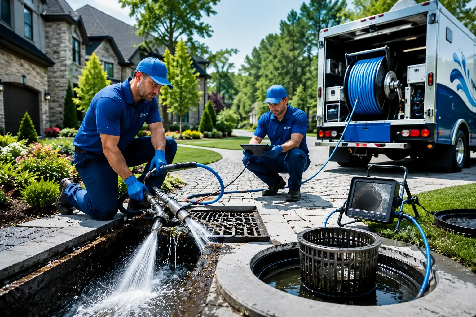 Local outdoor drain cleaning professionals in Oxford, WI